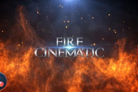 Fire Cinematic Titles - DaVinci Resolve 32712097