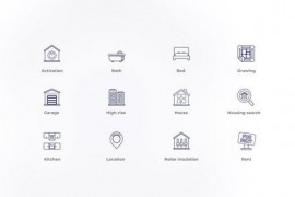 Real Estate - Outline Icons 46804158
