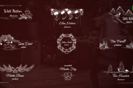 Christmas Titles & Lower Thirds Part 02 \ DR 48345304