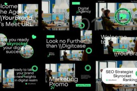 Digital Agency Video Display After Effect Template 50503585