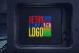Free Download:Retro Computer Logo 62553635