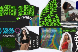 Torn Creative Slideshow for Premiere Pro 46730954