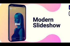 Modern Slideshow Vertical 50537560