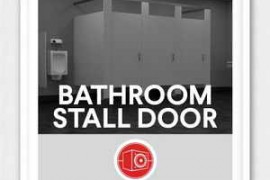 Big Room Sound Bathroom Stall Door WAV