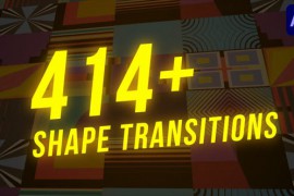 414+ Shape Transitions for After Effects 45372489