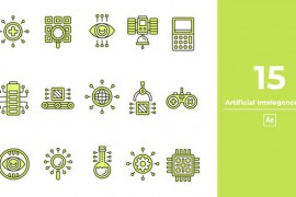 Artificial Intelegence Icon After Effect 47365132
