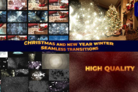 Christmas And New Year Winter Seamless Transitions for Premiere Pro 48823924