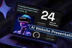 Free Download:AI Website Promo 62661038