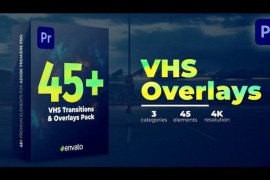 VHS Transitions & Overlays 46083701