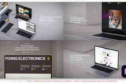 Free Download:Monolite Laptop Mockup - Adobe Premiere Pro Collection 59846316 