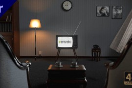 Vintage TV Logo Glitch 42121530