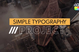 Simple Titles \ FCPX 46341037