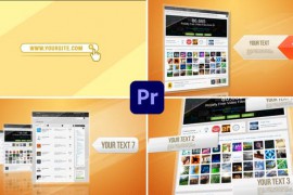 Clean Minimal Website Promo Presentation 45552122