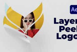 Free Download:Layer Peel Logo Reveal for After Effects 63460580