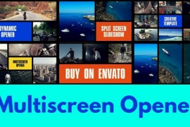 Multiscreen Slideshow | Typography Intro | Split Screen Opener 49779144