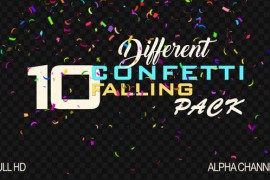 Confetti Falling Pack 21910819