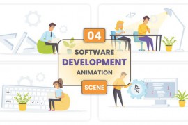 Software Development illustration Scene 52634193