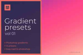 CreativeMarket – Gradient backgrounds & presets vol1 2577755