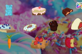 Cartoon Sweets And Fruits Sticker Animations for FCPX 48068112