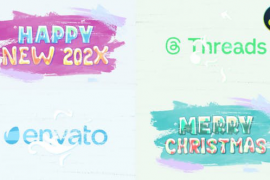 Happy New Year Logo for DaVinci Resolve 49264176