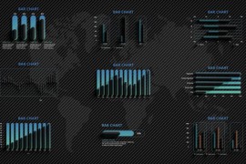 Infographic Bar Charts | MOGRT 50466373
