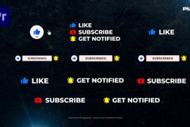 YouTube Subscribe For Premiere Pro 45075100