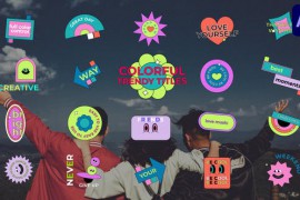 Colorful Trendy Titles for After Effects 46833334