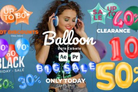 Balloon Sale Labels 51107989
