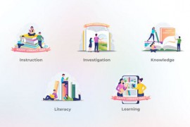 Knowledge - Literacy Day and Teachers Day Concepts 47895122