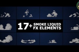 Smoke Liquid Style Elements | DaVinci Resolve 50524249
