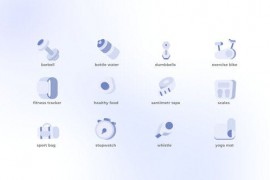 Fitness - Flat Icons 49203140