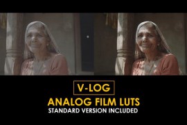 V-Log Analog Film and Standard Color LUTs 51443664