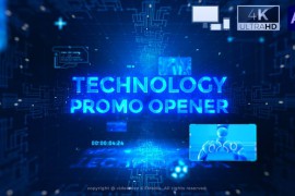 Technology Promo Opener 50941306