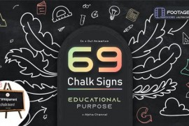 69 Chalk Signs Pack 51907597