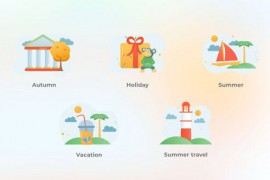 Vacation and Seasons - Gradient Concepts 48987911