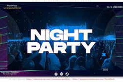 Free Download:Night Party Music Event Promo 38650020