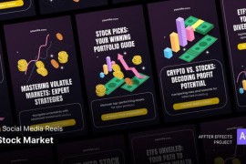 Social Media Reels - Stock Market After Effects Template 50082551