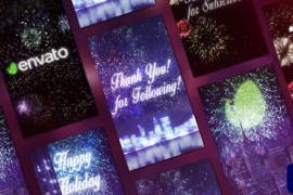 Fireworks/Celebration Holiday New Year Instagram Stories 49425994