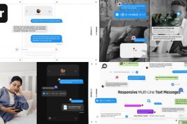 Responsive Multi-Line Text Messages | MOGRT 52240428