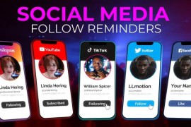 Social Media Follow Reminders - 3d Phones 44412986