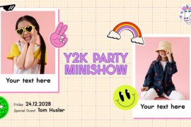 Y2K Photo Slideshow MOGRT 48843343