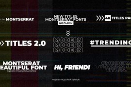 Modern Titles | Final Cut Pro 48531486
