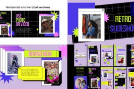 Retro Slideshow for Premiere Pro 47853235