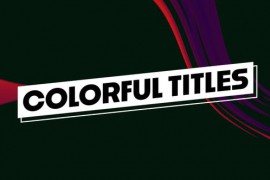 Colorful Titles | Premiere Pro 50979999