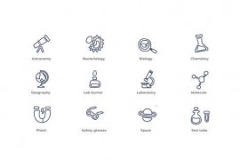 Science - Outline Icons 49818653