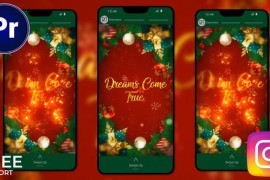 Christmas Wishes Instagram Stories || Xmas Stories MOGRT 49839490