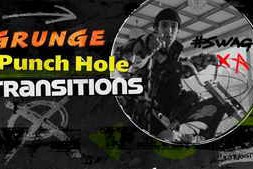 Free Download:Grunge Punch Hole Transitions 63973270