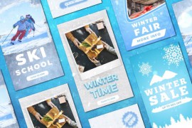 Winter Frost Instagram Christmas Stories Post 48999042