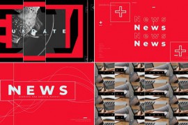 Minimal News Typo Intro 50564332