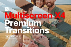 Premium Transitions Multiscreen X4 for Premiere Pro 52742691